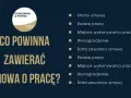 Co powinna zawierać umowa o pracę? Kluczowe elementy to strony, rodzaj pracy, miejsce, wynagrodzenie i data zawarcia.
