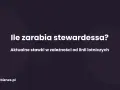Ile zarabia stewardessa? Aktualne stawki w zależności od linii lotniczych. bankbiznes.pl