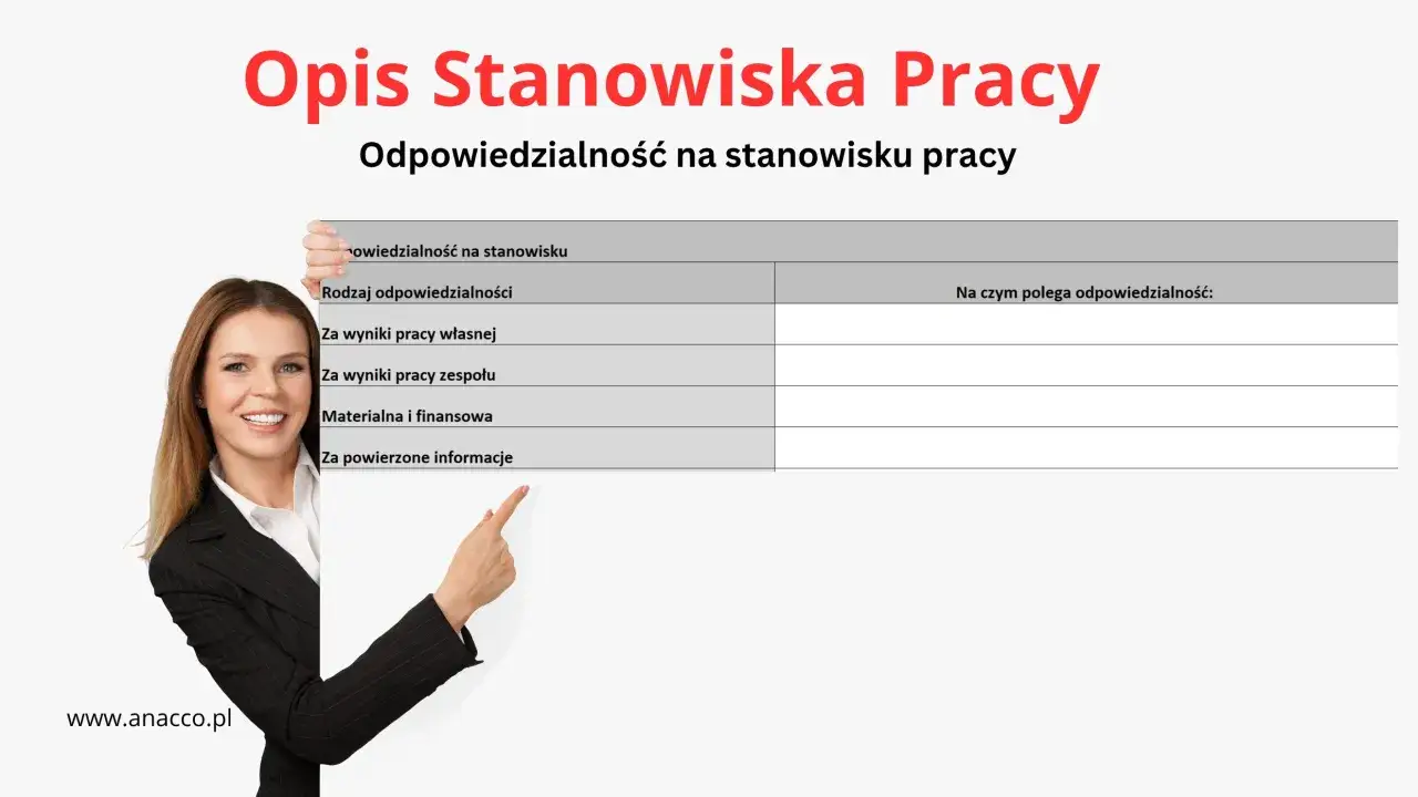 Kobieta w garniturze wskazuje na tabelę